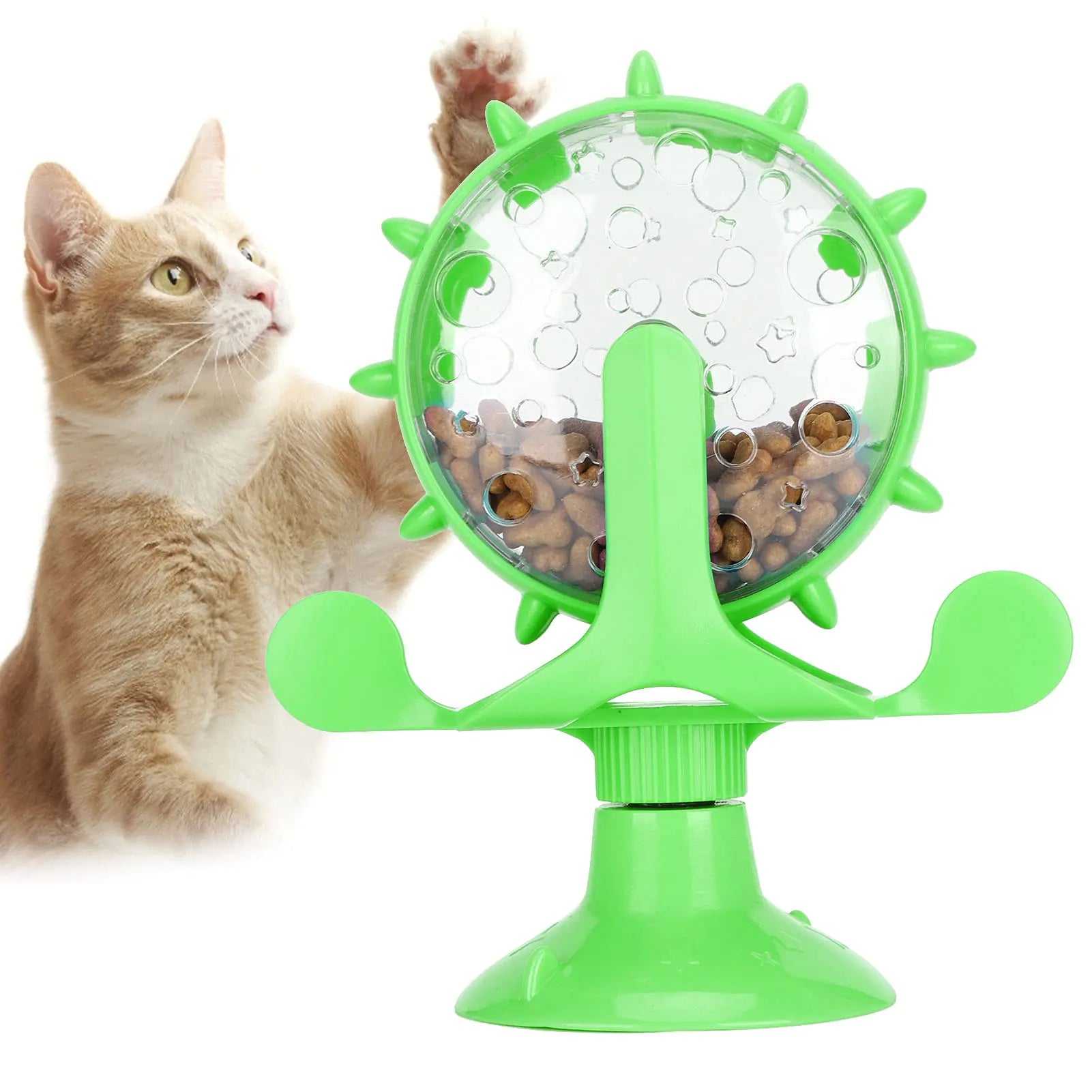 Pet Toy Rotation Cat Puzzle Toy Food Leakage Pet Cat Leaking Toy